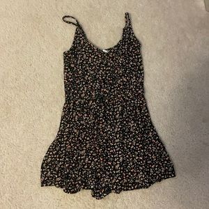 Floral print romper